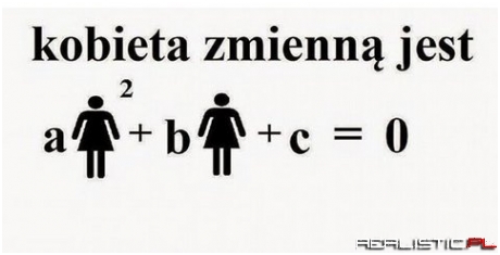 Kobieta zmienną jest