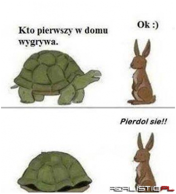 Kto pierwszy w domu
