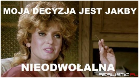 Moja decyzja