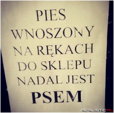 Nie da się ukryć