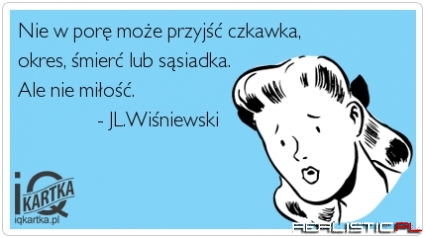 Nie w porę...