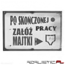 Po skończonej pracy...