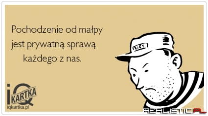 Pochodzenie od małpy