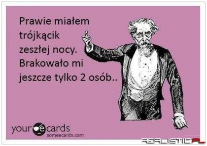 Prawie miałem trójkącik