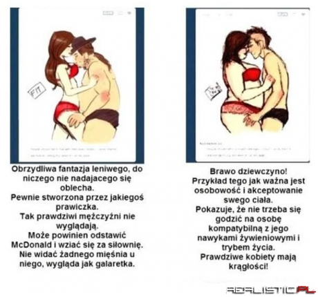 Różnice pomiędzy facetami i kobietami