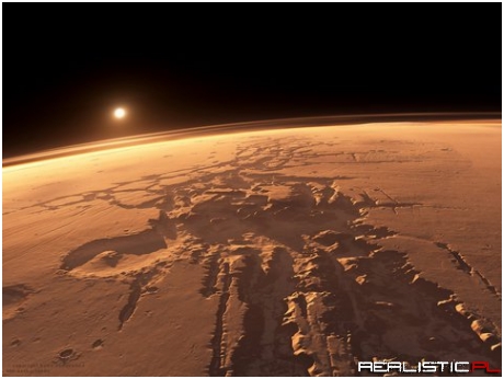 Sunrise on mars