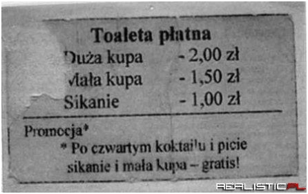Toaleta płatna