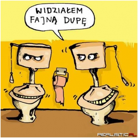 Widziałem fajną dupę