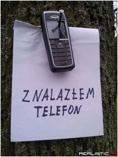 Znalazłem telefon