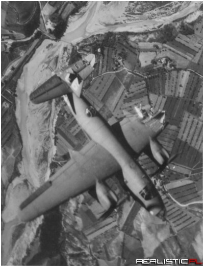 B26 zesztrzelony nad Niemcami 20 kwietnia 1945 przez Me262