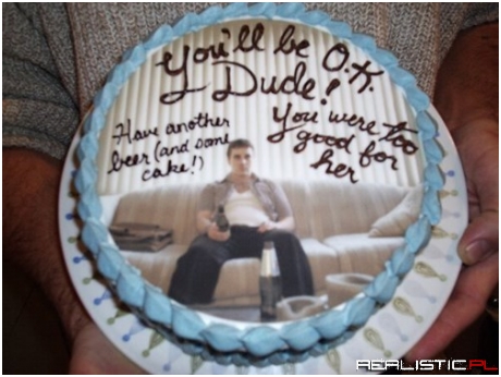 Behold the Breakup Cake!
