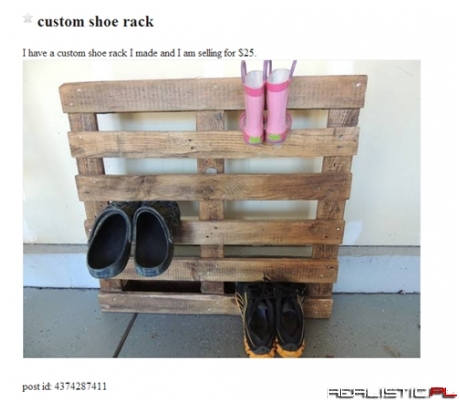 Custom Shoe Rack