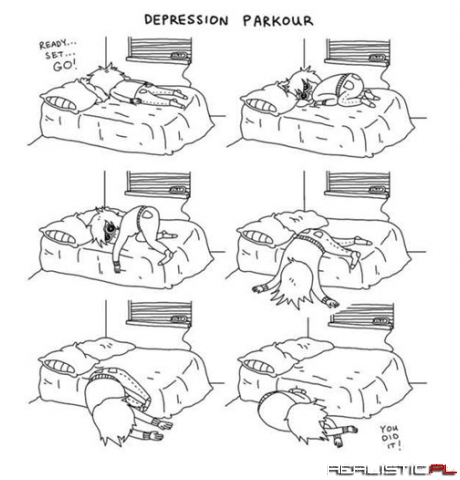 Depression Parkour
