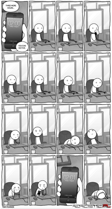 Friday Afternoons Can Be Really Tough at Work