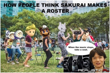 How People Think Sakurai Picks Characters for Super Smash Bros