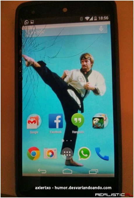 If You Have a Cracked Screen, Make the Most of it