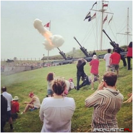 In America, Even Guns Have Big Balls