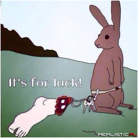 Its for luck
