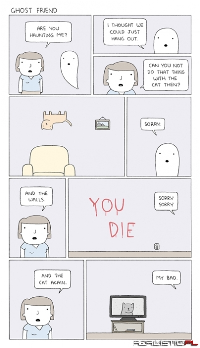Its Hard to Be Pals With Ghosts