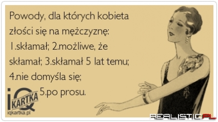 Każdy powód jest dobry