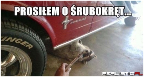 Kiepski pomocnik...