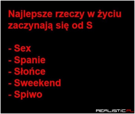 Najlepsze rzeczy w życiu