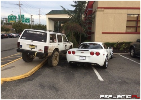 Oh, So You Want to Take Up Two Parking Spaces