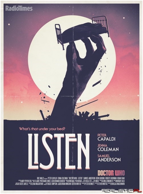 Radio Times Makes an Awesome Poster For Tonight's Spooky Scary Doctor Who