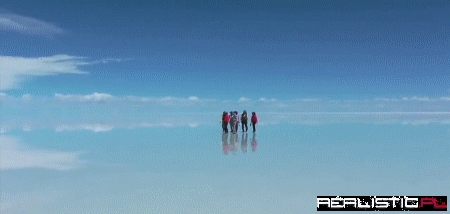 Salar de Uyuni in Boliva