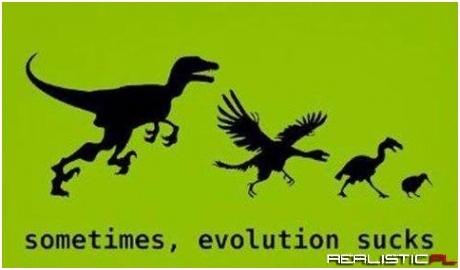 Sometimes, Evolution Sucks