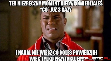 Ten niezręczny moment