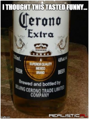 This facsimile is unbeerable