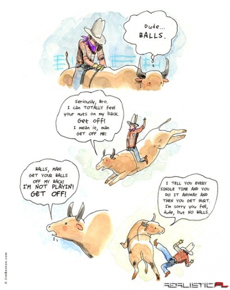 What Goes Through a Bull's Mind During a Rodeo