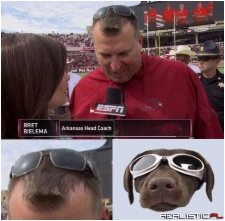 Bret Bielema's Head Reminds Me of Something...