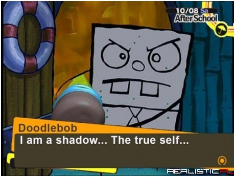 Bubble Buddy is Spongebob's Persona