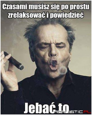 Chciałbym tak dzisiaj powiedzieć