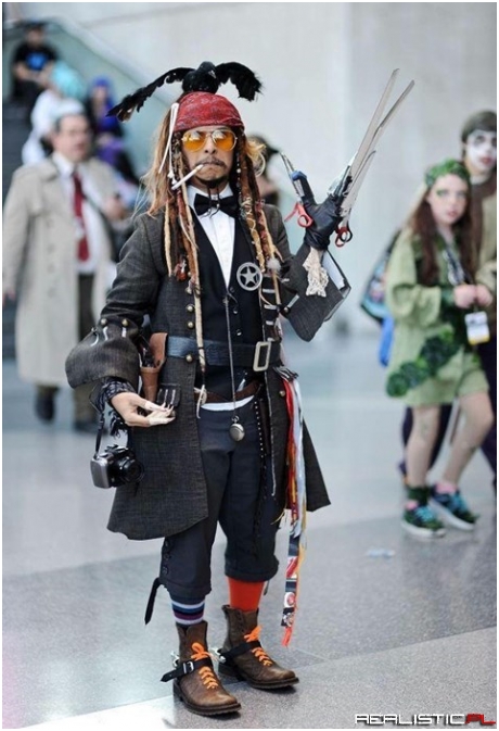 Every Johnny Depp Character in One Cosplay