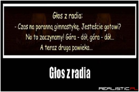 Głos z radia