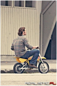 Hot guy motorcycle