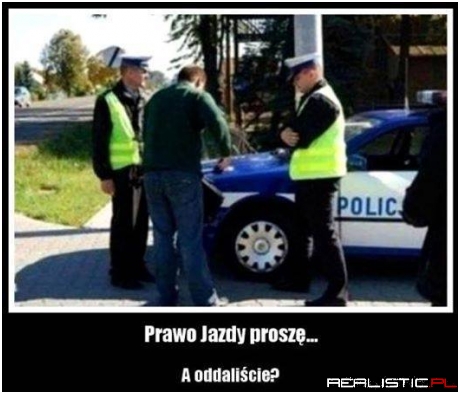 Prawo jazdy proszę