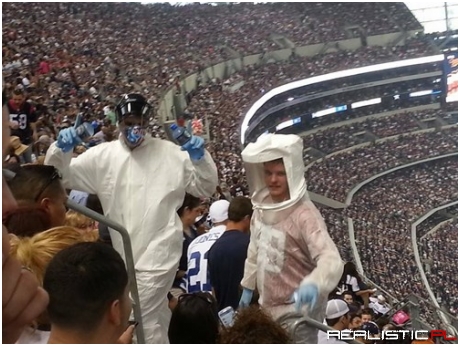 These Two Texans Fans Won't Be Going Home With Ebola