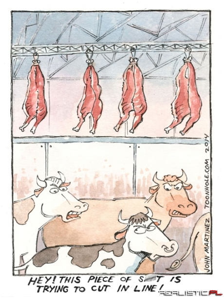 Typical Night at the Local Meat Market