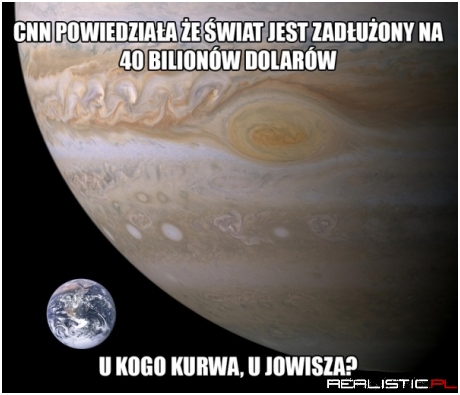 Świat jest ponoć zadłużony?