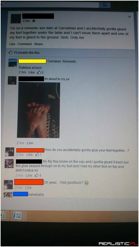 A Sticky Romantic Situation