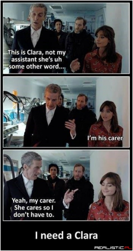 Apathy, A Time Lord's Best Friend