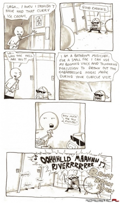 Bathroom Musicians Are New Career Path That's Going to Boom