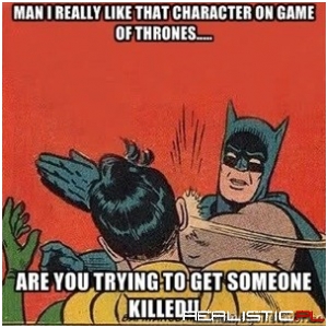 Batman's a Game of Thrones Fan