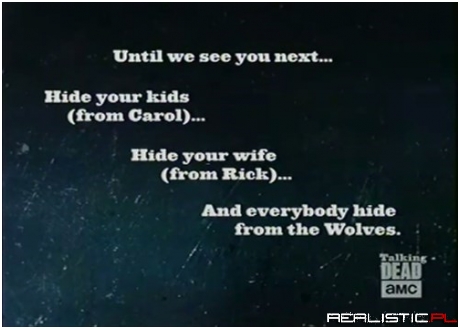 Come Back to Me Walking Dead!