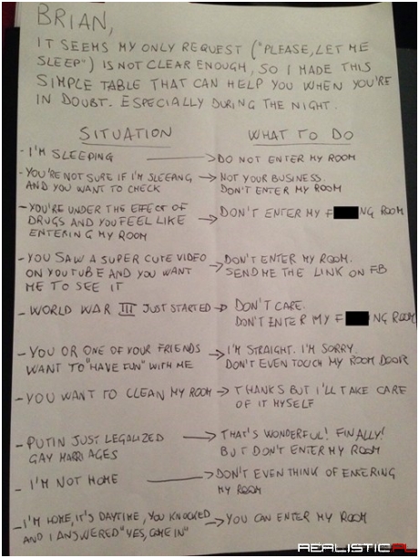 Ever Have One of Those Roommates That Just Doesn't Know When to Stop