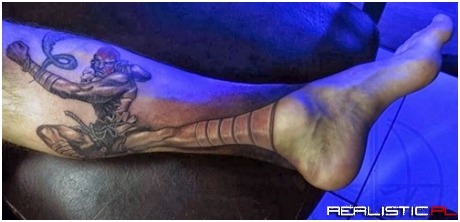 Get a Kick Out of This Dhalsim Tattoo